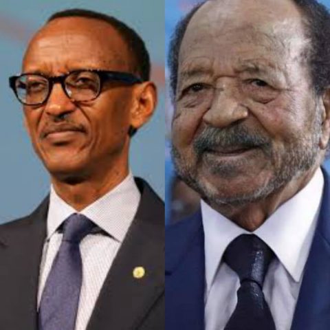 rwanda and Cameroon president